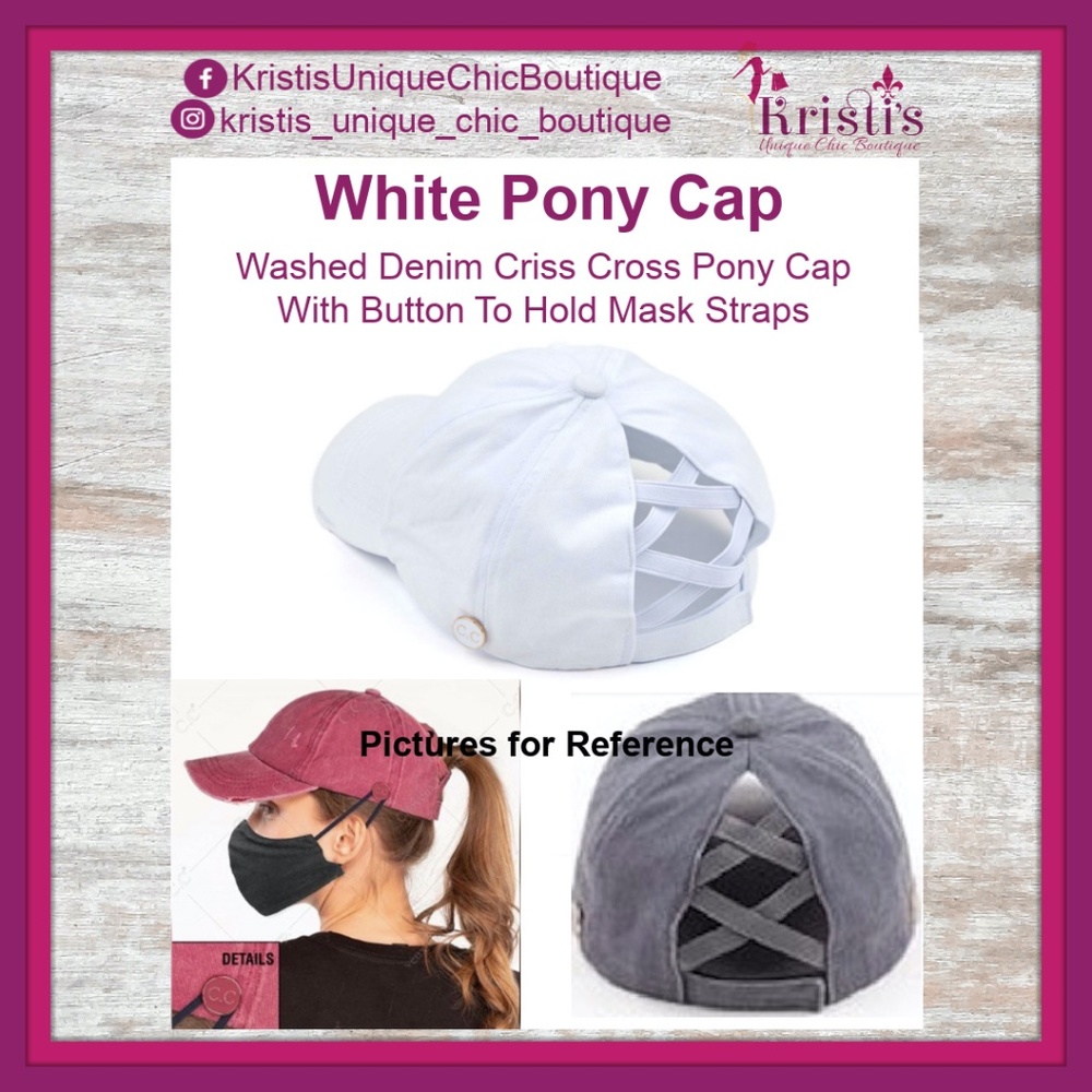 White Pony Cap